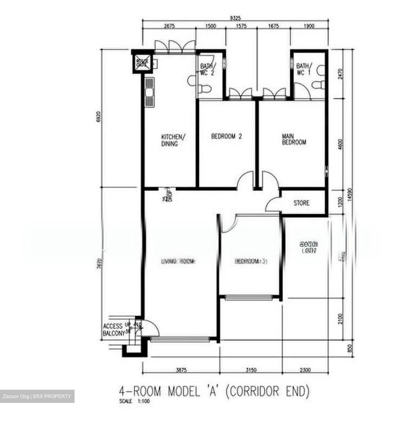 Blk 223 Pending Road (Bukit Panjang), HDB 4 Rooms #580134051